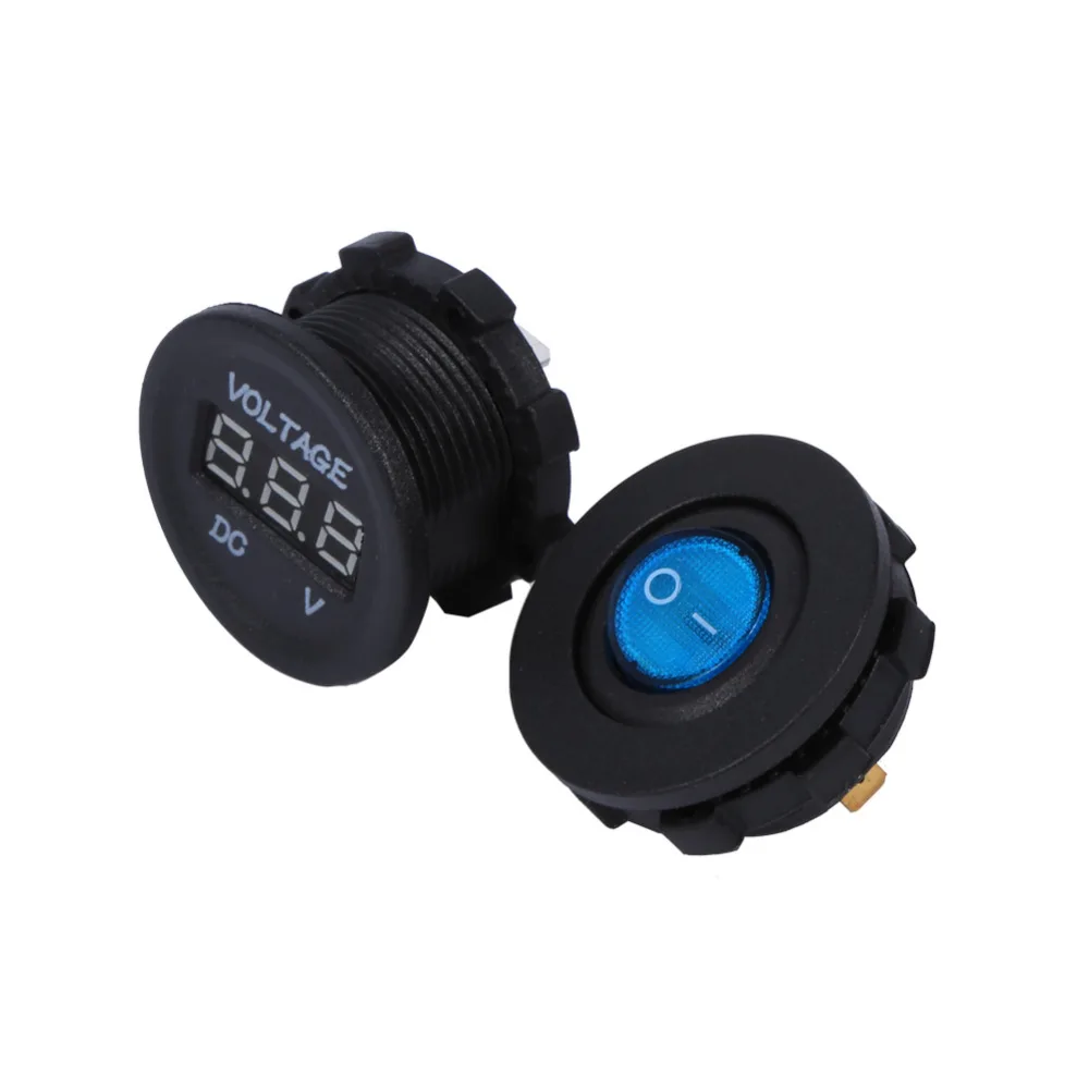 1 морской Bost автомобильный вольтметр RV двойной USB порт 12 в разъем питания 4
