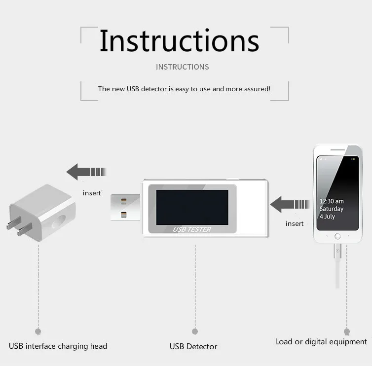 KEWEISI, USB напряжение, ток, мощность синхронизации мощность ватт-час Обнаружение проверка инструмент мобильного зарядное устройство питание