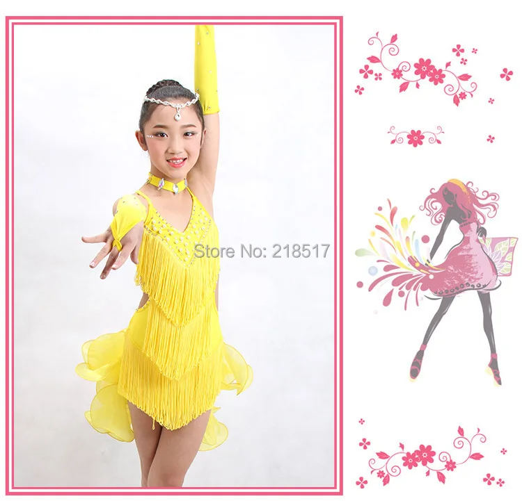 Новинка женское платье для латиноамериканских танцев на бретельках бальных