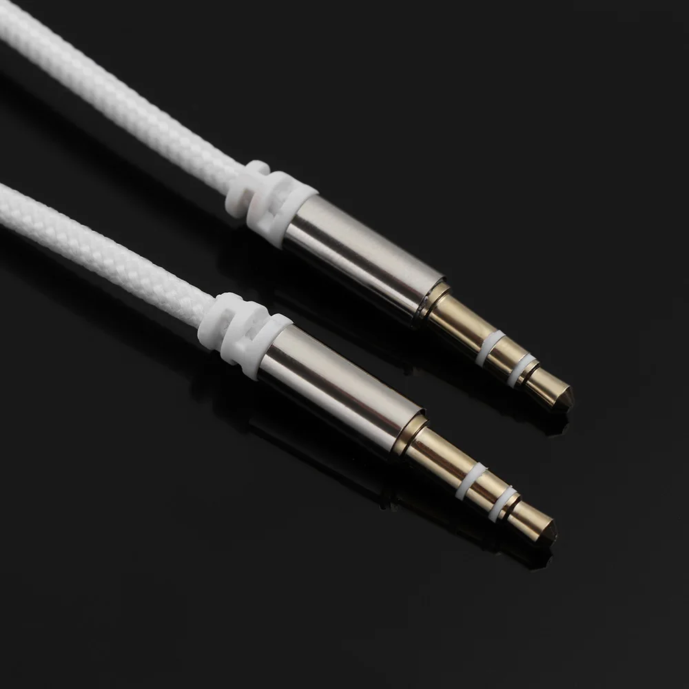 1 шт. MP3 планшетный ПК стерео аудио AUX кабель 3 5 мм Jack для изготовления нейлоновых