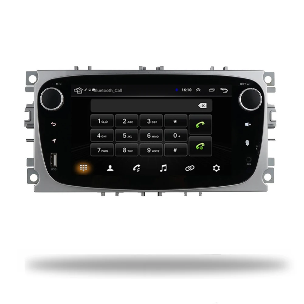 Android 8 1 автомобильное радио стерео GPS Navi для Ford Focus Mondeo S-max Kuga Galaxy C-max аудио головное