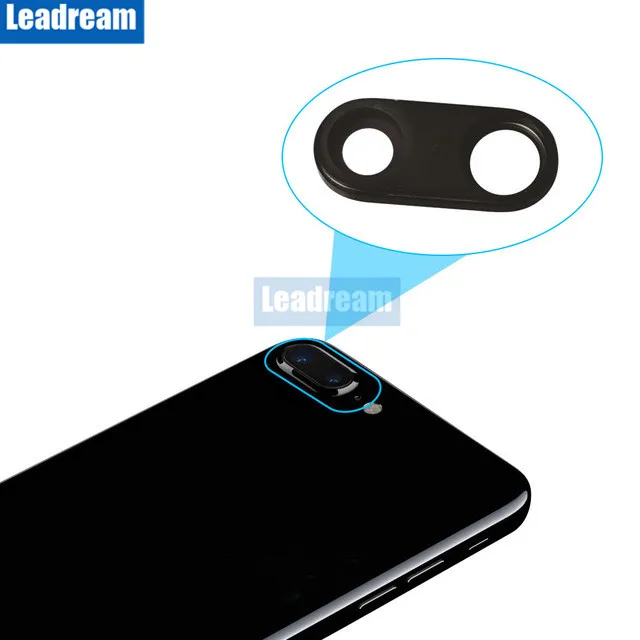 Оптовая продажа 100 шт./лот стеклянный объектив задней камеры с лентой для замены