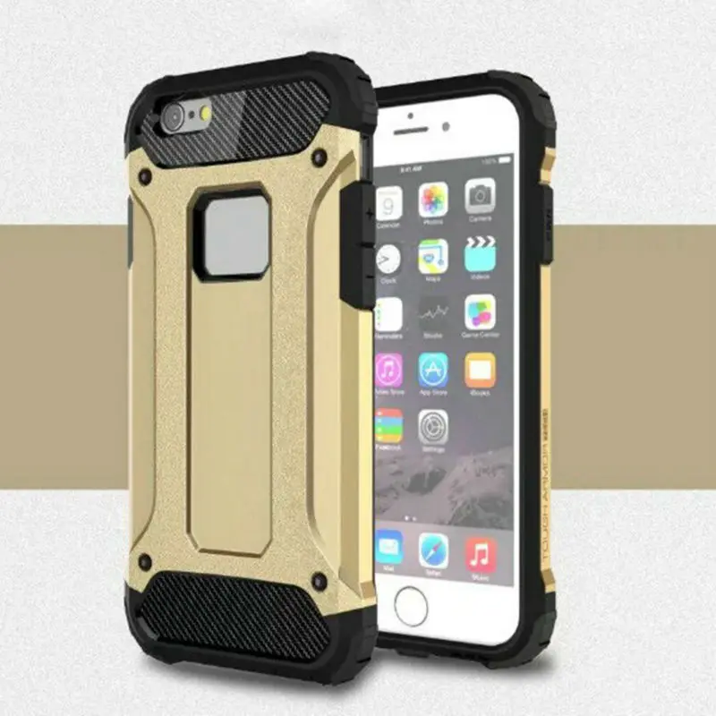 Для iPhone 6S Plus/6 Plus 5 &quotчехол силиконовый ударопрочный тонкий жесткий из твердой