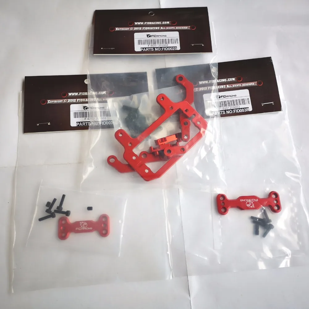 FID RACING алюминиевое переднее и заднее крепление sway + сервопривод дросселя для Losi 5ive