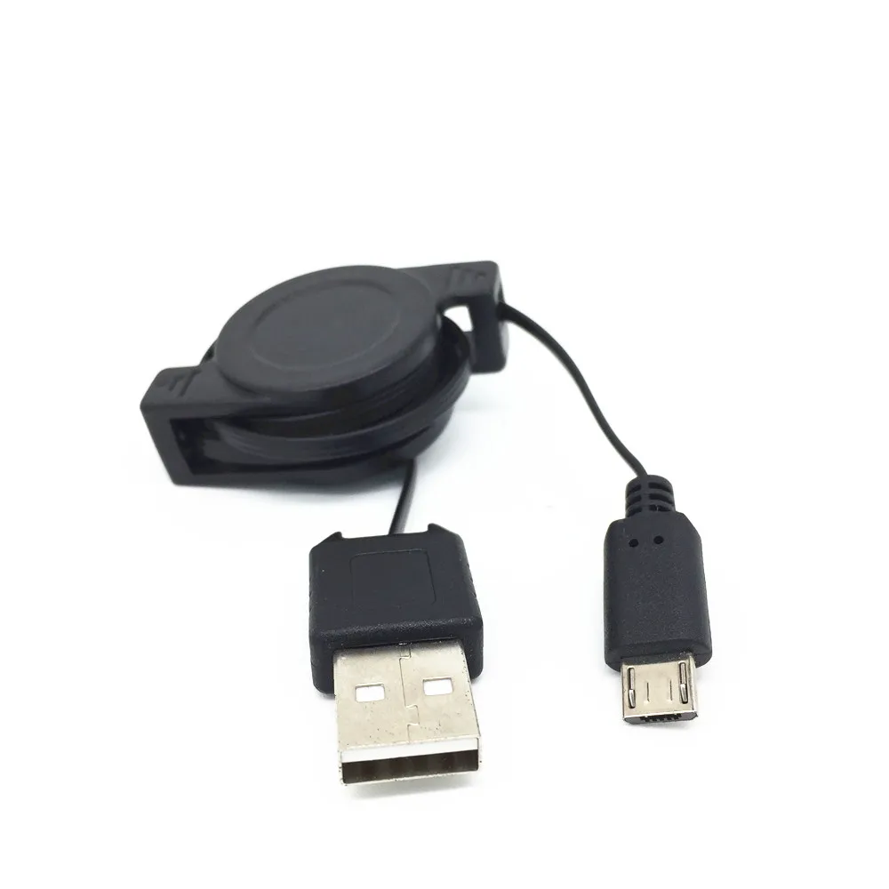 Выдвижной Micro USB кабель для синхронизации данных и зарядки Samsung S7500 I9103/Galaxy R S7568 Sm