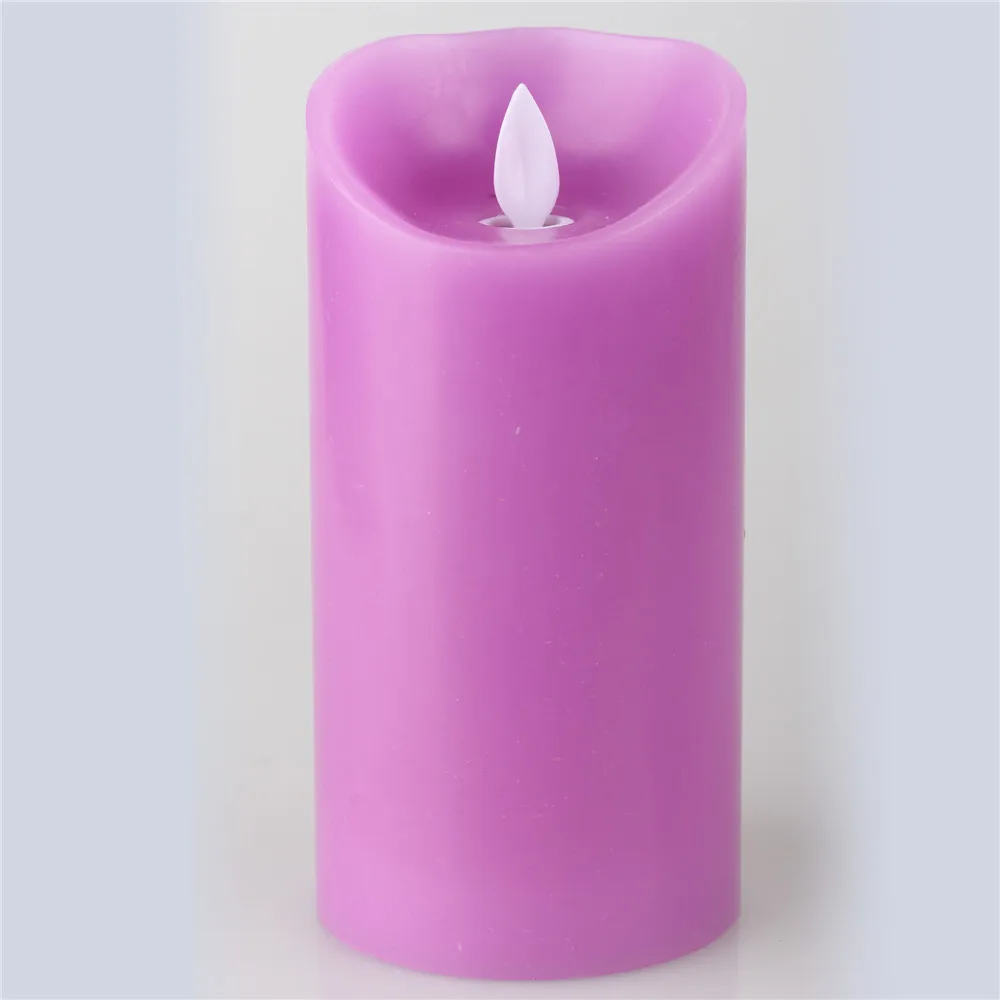 1 шт. светодиодные беспламенные Свечи на батарейках мерцающие свечи для