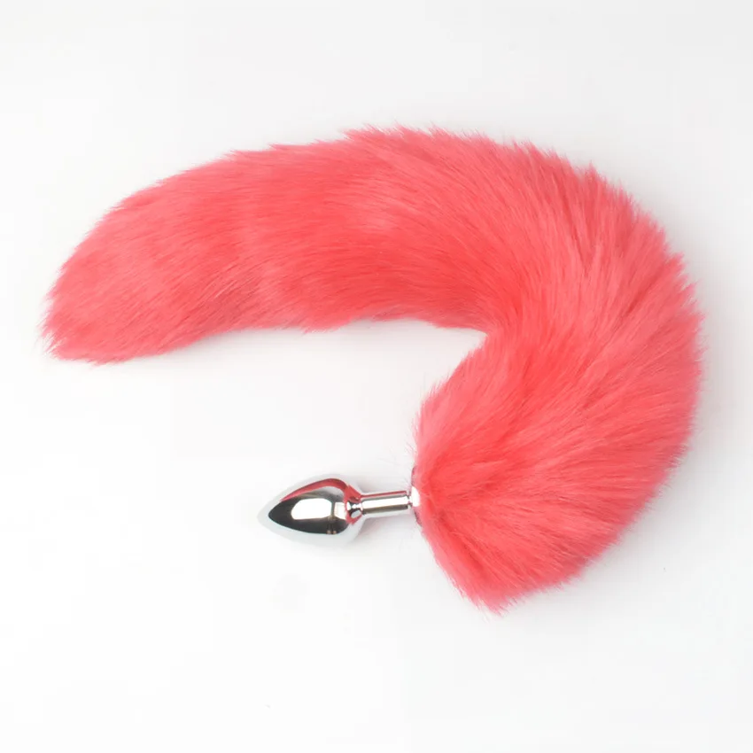 2019 adult metal plug with gradient tail porn festival surprise gifts |