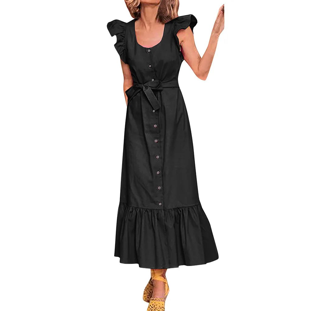 Женское праздничное сексуальное платье с рюшами и бантом женское пляжное для