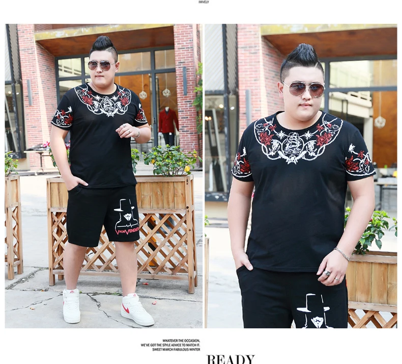 Свободная Мужская футболка размера плюс, 4XL, 5XL, 6XL, 7XL, Мужская футболка большого размера, летняя повседневная футболка большого размера с круглым вырезом, homme, новинка