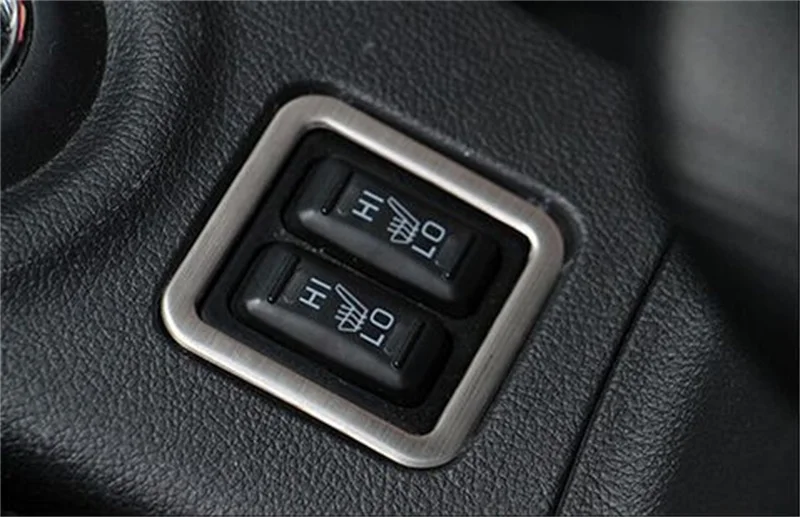 Кнопки нагрева автомобильного сиденья декоративная накладка для Mitsubishi Outlander 2014