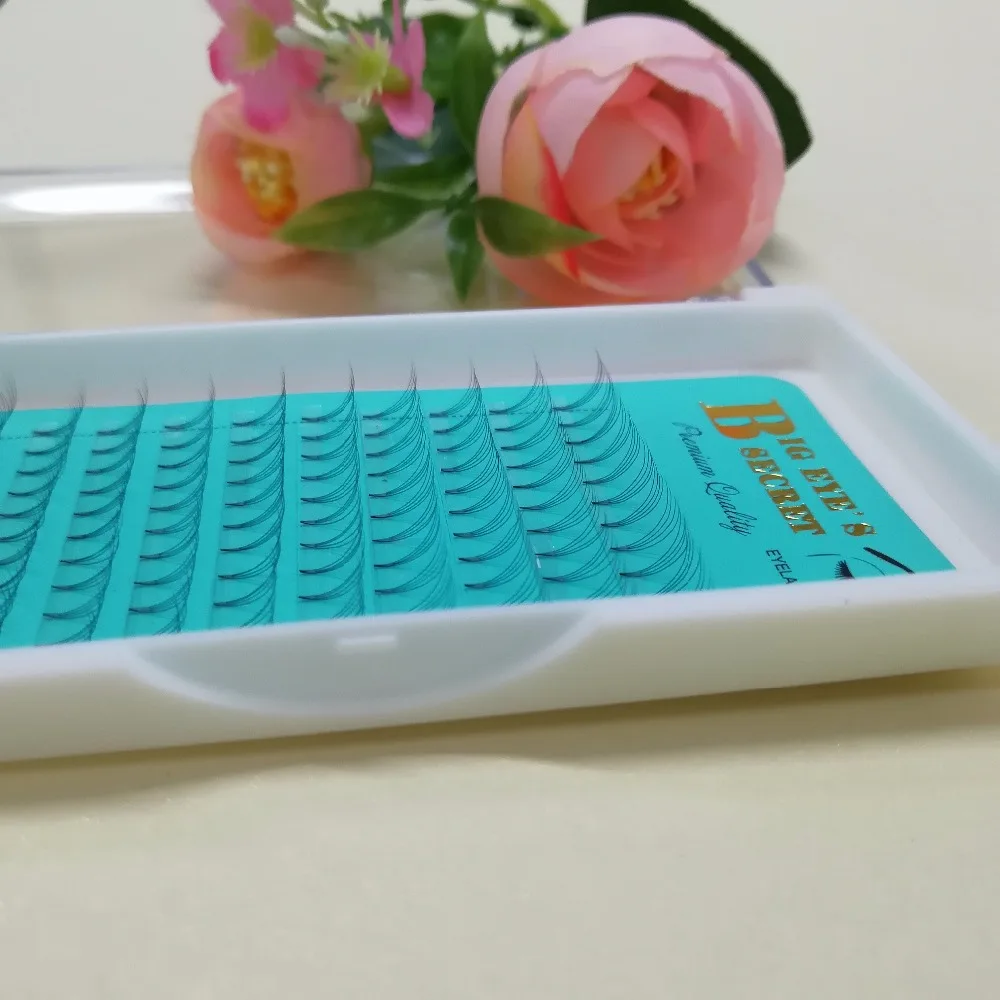 Короткий ствол Профессиональный 4d индивидуальное наращивание ресниц C/D curl V