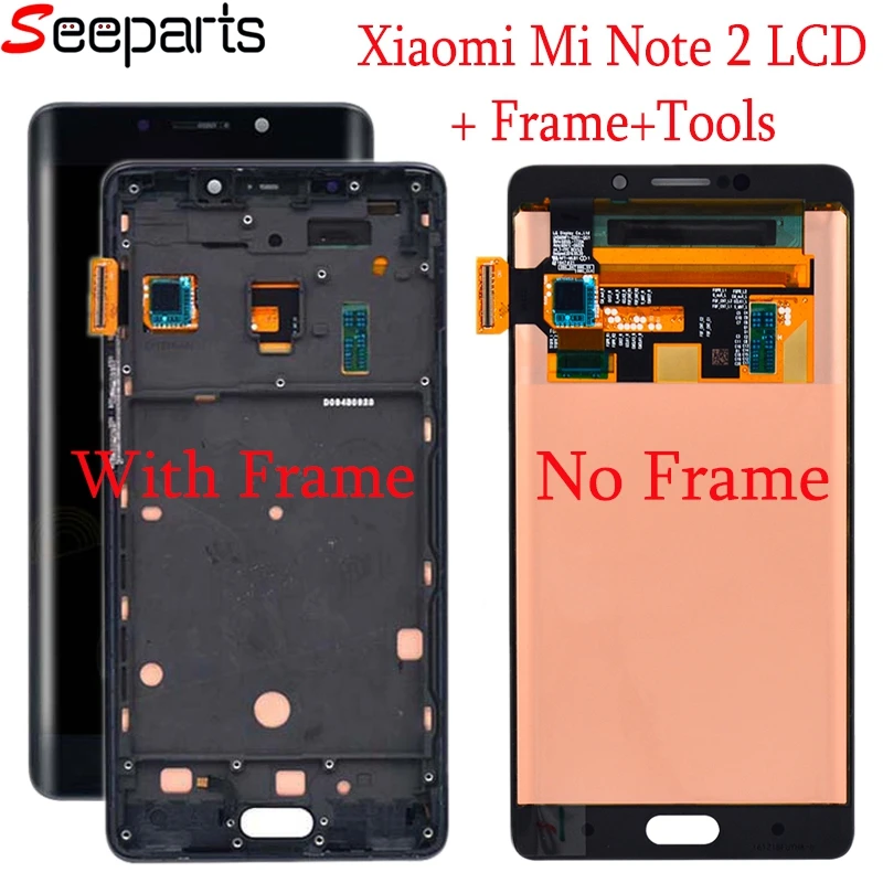 5 7 &quotдля FHD Xiaomi Mi Note 2 ЖК дисплей кодирующий преобразователь сенсорного экрана в