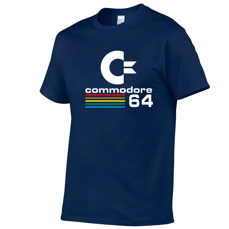 2018 летние Commodore 64 Футболки C64 SID Amiga Ретро 8 bit ультра классный дизайн футболки