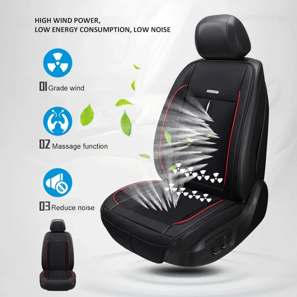 Охлаждение автомобильного сиденья Подушка с массажным ледяным шелком