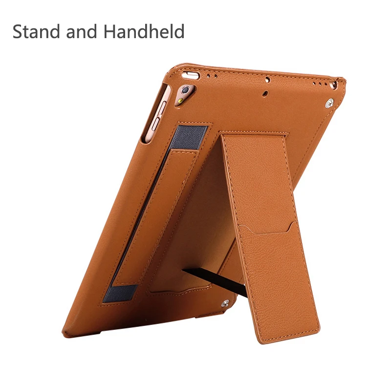 Кожаный чехол для iPad Air Air2 Многофункциональный ручной планшетного ПК откидной