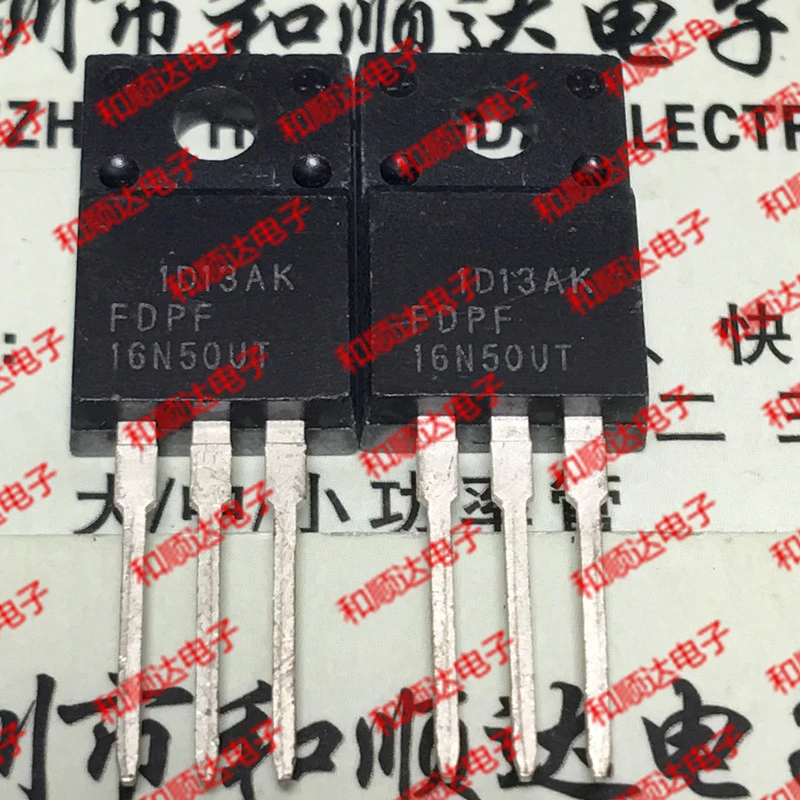 

Free Shipping 20pcs/Lot FDPF16N50UT N-Channel Field-Effect Transistors 16N50 New