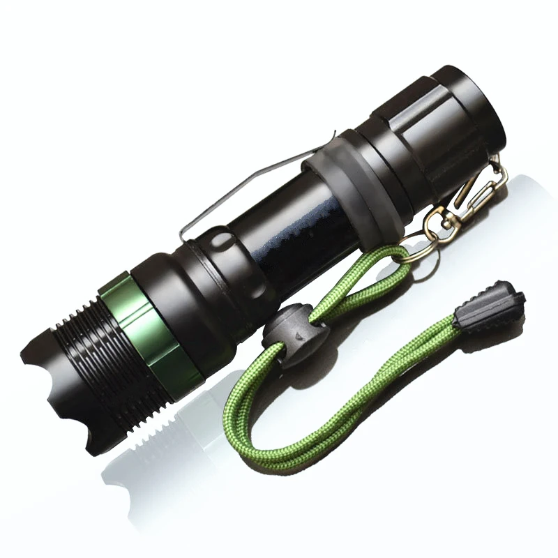 Светодиодный фонарик XM L T6/1000 лм CREE Q5 светодиодный мини с брелком для езды на