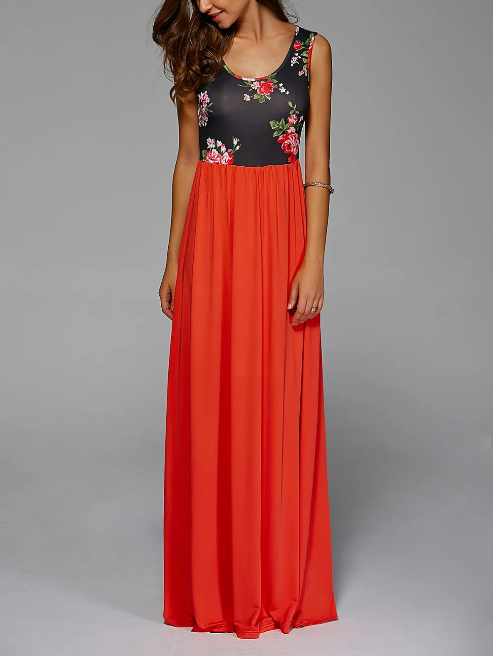 2017 Новое Стильное летнее платье женское элегантное богемное с цветочным принтом