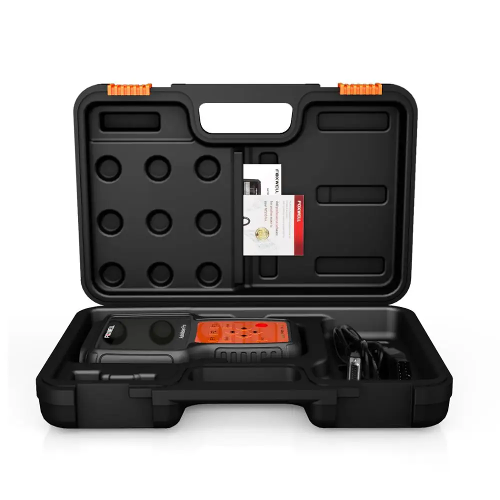 FOXWELL NT614 автомобильный OBD2 сканер двигателя ABS SRS подушка безопасности Трансмиссия диагностический инструмент EPB сброс масла ODB2 OBD 2 Автомобильный сканер