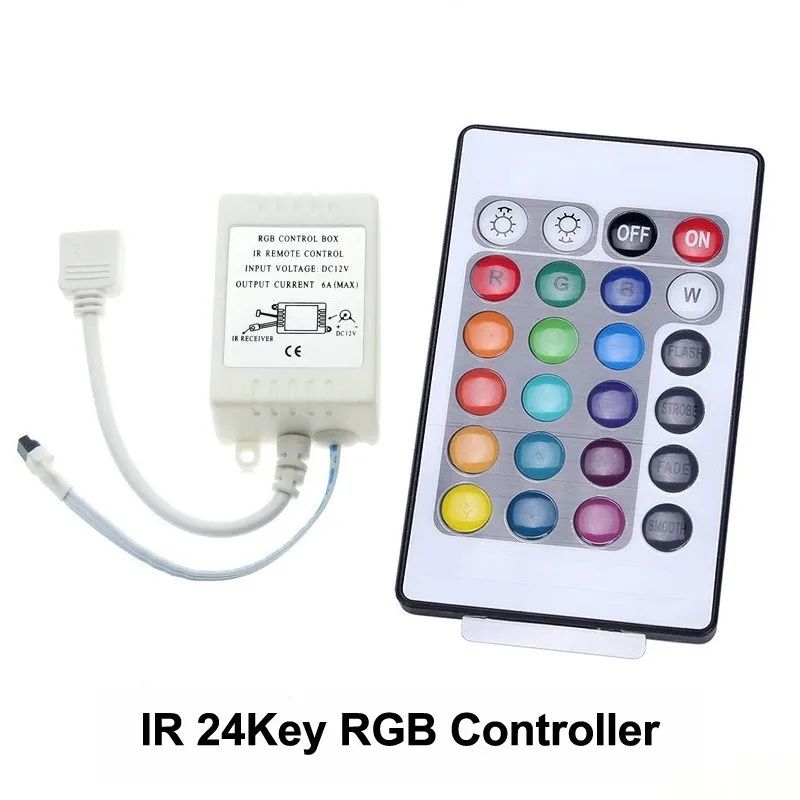 Светодиодная лента RF пульт дистанционного управления 24/44/40 key RGB/RGBW Пульт DC12V и