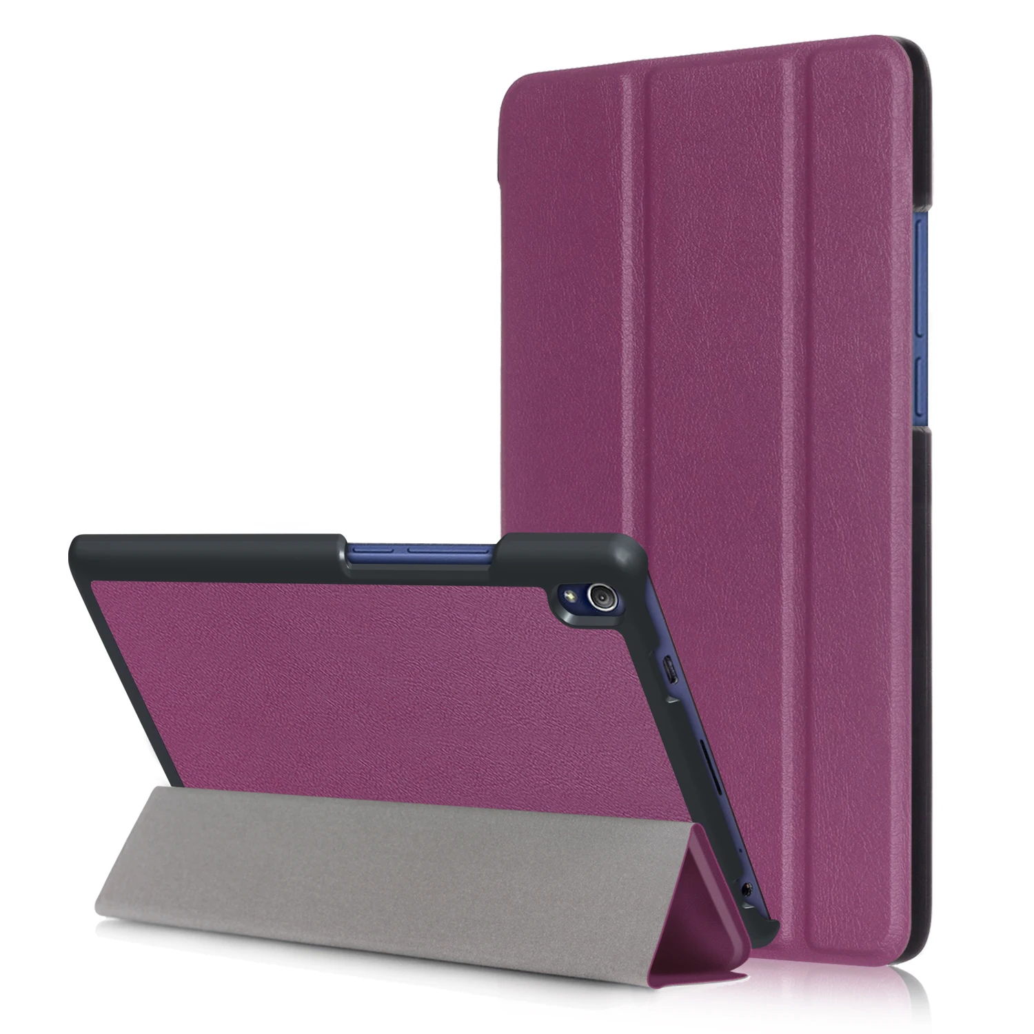 Из искусственной кожи Чехол Подставка Крышка для lenovo Tab 3 Tab3 8 плюс P8 TOUCHBeauty TB-8703 TB-8703F TB-8703X TB-8703N 8 дюймов чехол+ Защитная пленка на экран+ стилус
