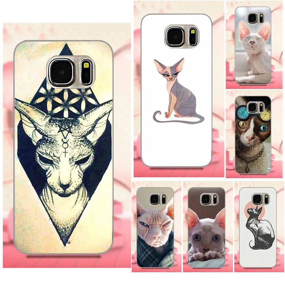 Мягкий ТПУ чехол для телефона Sphynx Cat Kitty Xiaomi Redmi 5 4A 3 3S Pro Mi4 Mi4i Mi5 Mi5S Mi Max Mix 2 Note 4