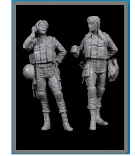 Новинка 1/35 несобранный набор современных солдат из Израиля смолы игрушки сделай