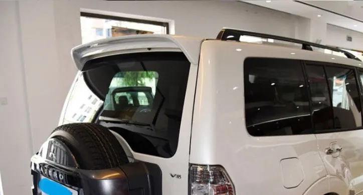 Для Mitsubishi Pajero V73 спойлер высокого качества ABS Материал заднее крыло праймер цвет задний спойлер для Pajero спойлер