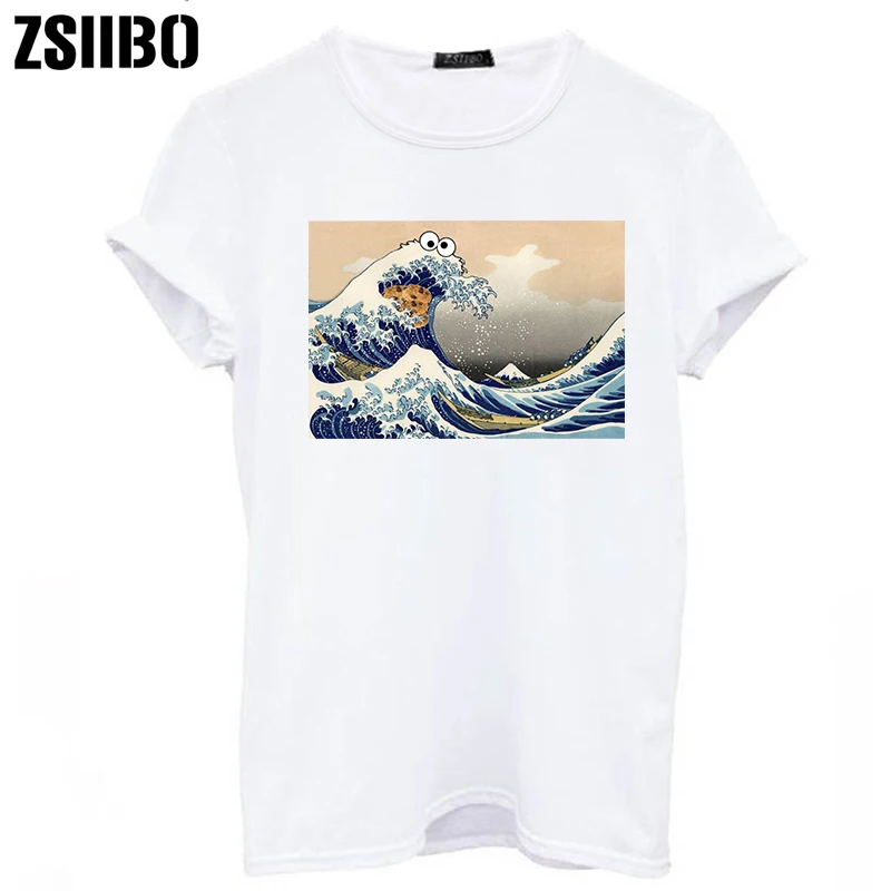 Женское летнее платье сексуальная футболка с круглым вырезом в стиле Харадзюку