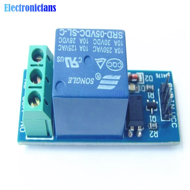 Релейный модуль 5 В 1 канальный 10 А с оптроном для PIC AVR DSP ARM Arduino|relay module|module 5vmodule relay |