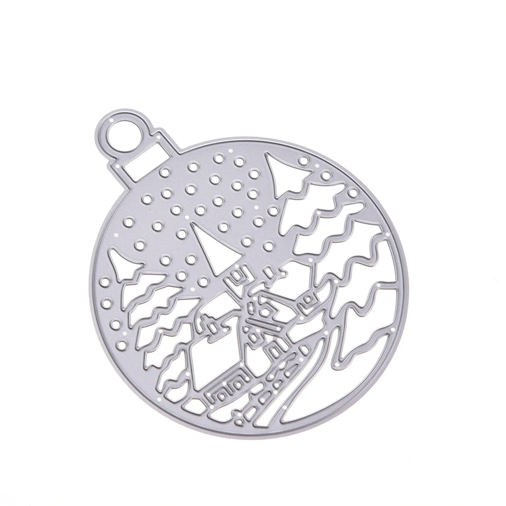 1 шт. рождественские режущие штампы шаблон тиснения трафарет сплав DIY поделки для