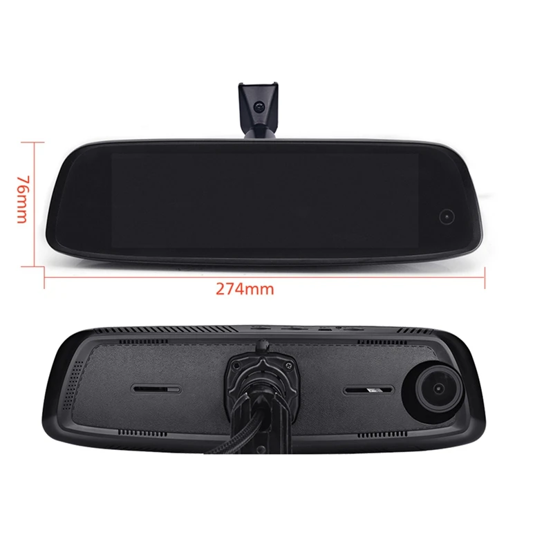 E09 7,84 дюймов 4G Автомобильная камера зеркало Android Gps Dvr с двумя камерами s Wifi Dash Cam Adas дистанционный видеорегистратор