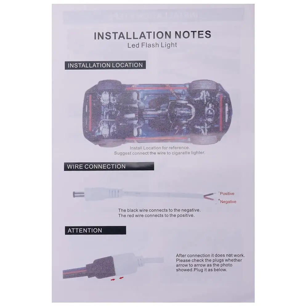 4 шт. автомобильная светодиодная лента RGB с дистанционным управлением|Сигнальная