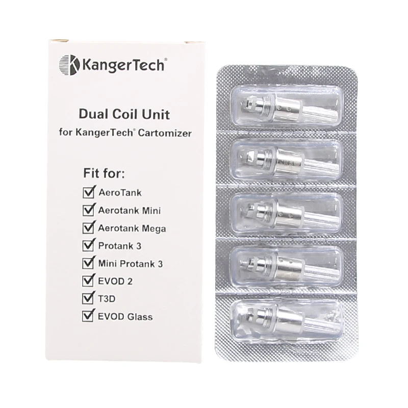 10 шт. 100% оригинал Kanger Protank 3 Головка Катушки для protank мини аэротенк EVOD 2 T3D