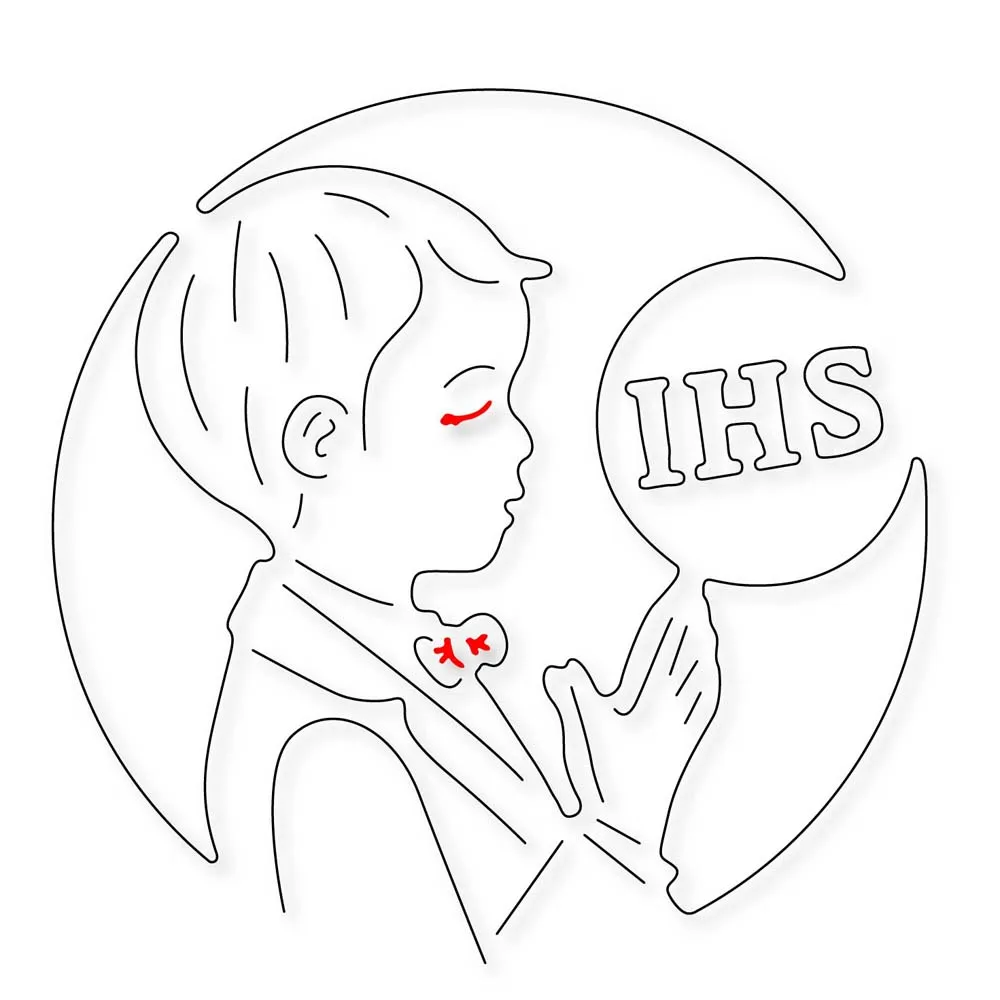 Молитва мальчик Луна IHS рамка металла резки штампы новые для 2019 DIY Скрапбукинг