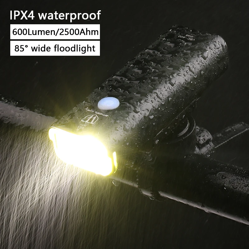 Фонарь велосипедный светодиодный перезаряжаемый с зарядкой от Usb на руль | Спорт