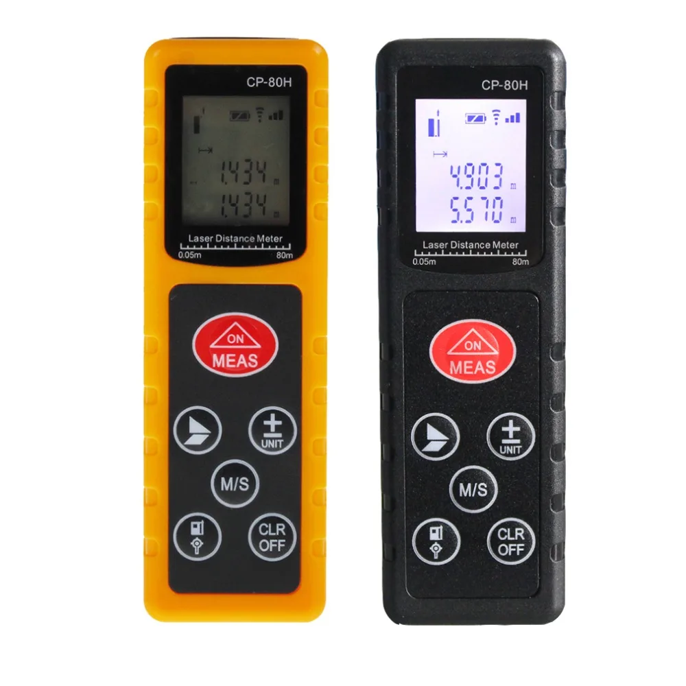 Мини 80 м Ручной цифровой лазерный дальномер Finder Diastimeter мера Тесты инструмент для