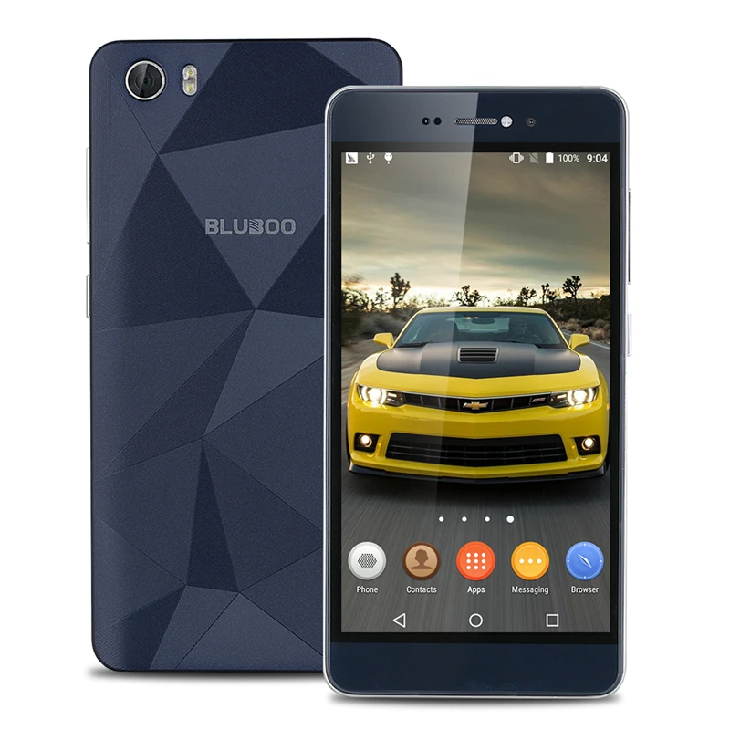 Оригинальные Bluboo Пикассо 5.0 &quotHD 2 ГБ RAM 16 ROM Сотовый Телефон MTK6580 Quad Core 1.3 ГГц Android 5.1