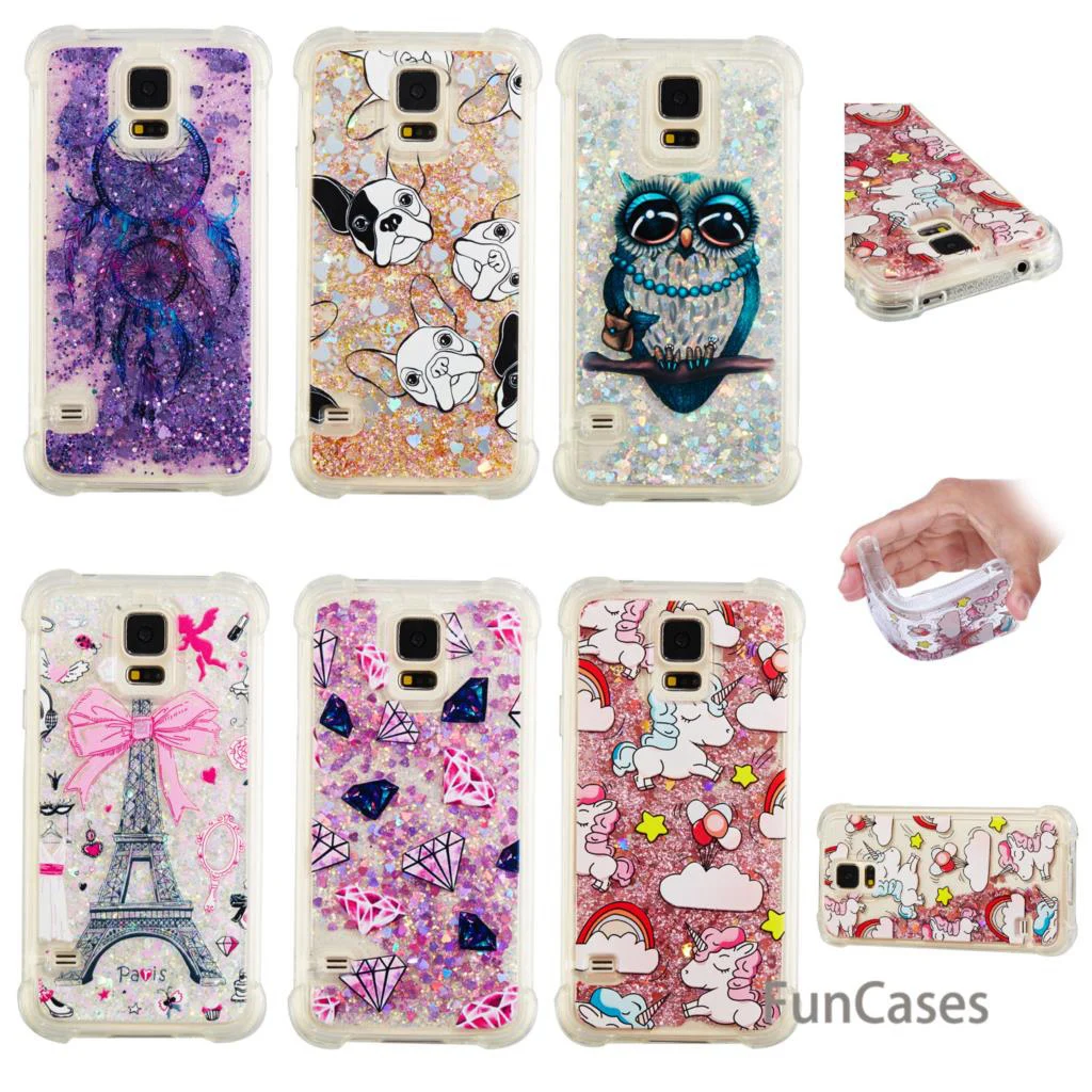 Сова Sparkle чехол iphone аксессуар samsung S5 Мягкий ТПУ для телефона пункт спортивный