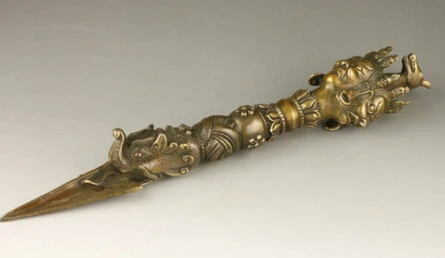 

Медные латунные китайские поделки, азиатская искуственная коллекция ручной работы, старая буддийская религиозная статуя