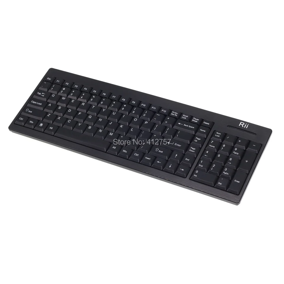 Rii RK901 Игровая Клавиатура 2 4 ГГц игровая Беспроводная клавиатура для ноутбука ПК