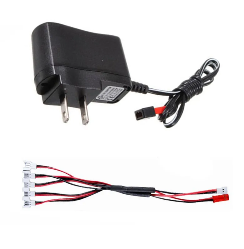 Syma X5C зарядное устройство + 5 В 1 зарядный кабель X5CSC H107 батарея для 2 4G 6 Axis Gyro RC Quadcopter