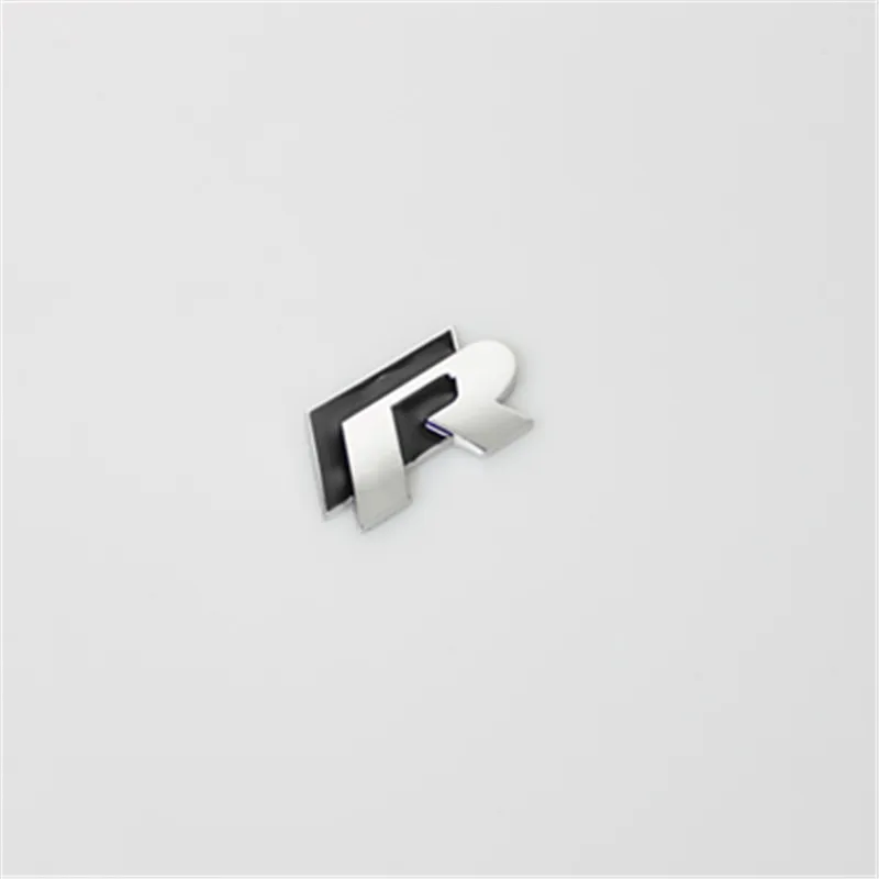 100X 3D Chrome R Line Знак Логотип эмблема RLine наклейки гонки VW Гольф 5 6 7 Touareg Tiguan passat b6 b7 Jetta