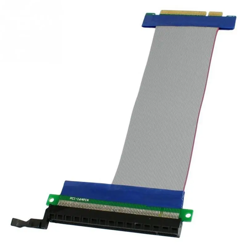 Карта расширения слота 15 см Гибкий Удлинительный кабель PCI Express E 8X до 16X