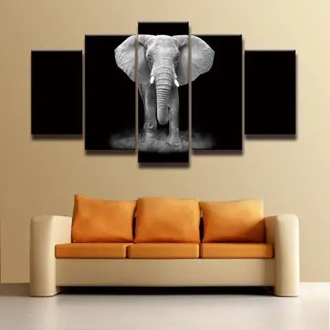 Животных Elephent картина холст стены Книги по искусству живопись украшение дома