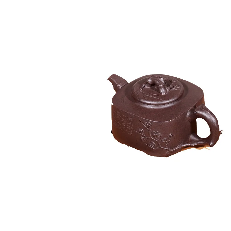 undressed ore old famous peng-cheng gu all hand purple clay authentic sifang mei xiang pot manufacturer wholesale | Дом и сад