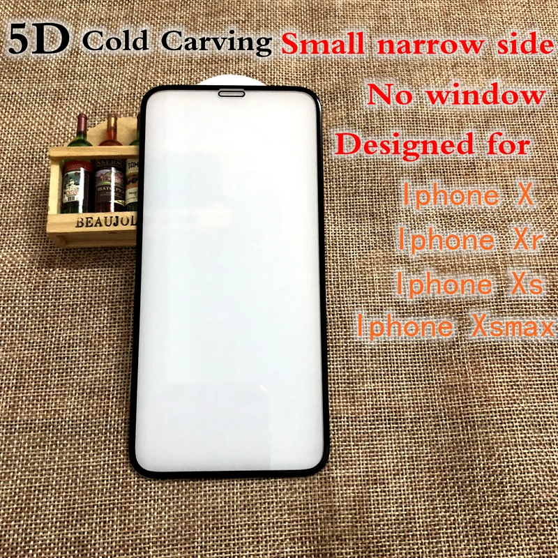 Защитное стекло Xwmaki 5D закаленное с полным покрытием для IPhone XSmax Xr Xs 11 Pro max