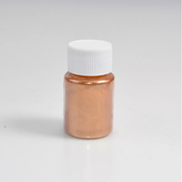copper Съедобный серебряный порошок ручной работы шоколадный помадка украшения для выпечки, торта искусства пищевой порошок съедобный 10 г жемчужный пигмент порошок - Цвет: copper