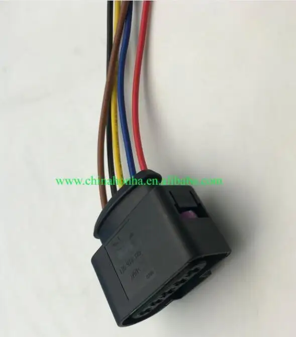 Бесплатная доставка 5pin 2 8 катушка зажигания водонепроницаемый разъем 4D0 973 725 жгут