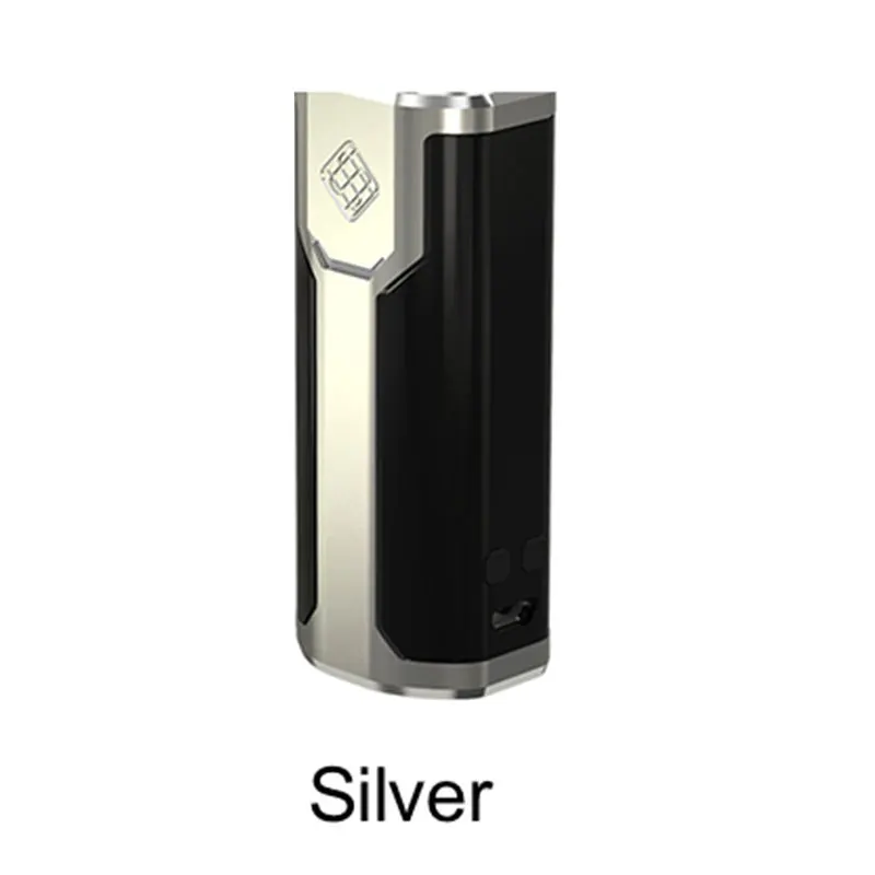 Серебристый Подлинный 80 Вт WISMEC SINUOUS P80 TC мод 80 Вт/50А мод матч Elabo Мини Танк Атомайзер 510 нить электронная сигарета мод питание без 18650 батареи - Цвет: Серебристый